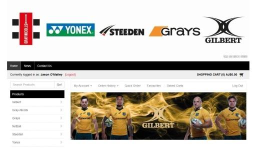 Gray-Nicolls Sports hits it for six with the launch of their new B2B website for Australia and New Zealand!