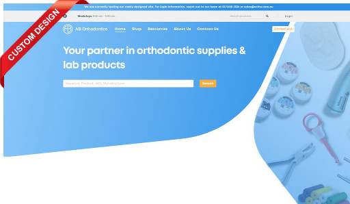 AB Orthodontics have good reason to smile with the launch of their new Straightsell eCommerce website integrated with Sage 300cloud