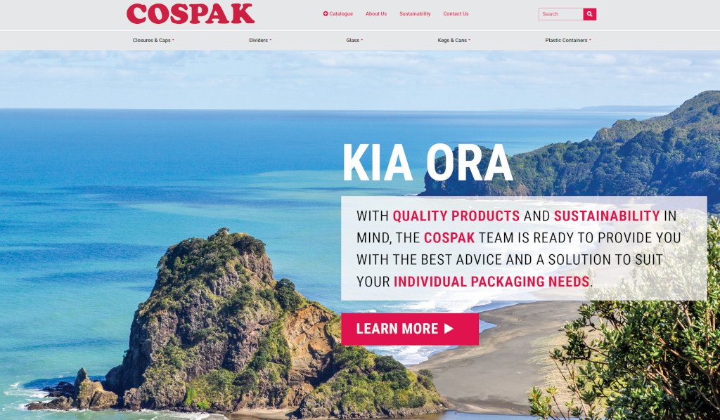 Cospak is rapt with their New Zealand Straightsell eCommerce website integrated with SAP Business One version for SAP HANA