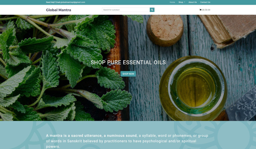 Global Mantra sings Straightsell praises with the launch of their new eCommerce webstore