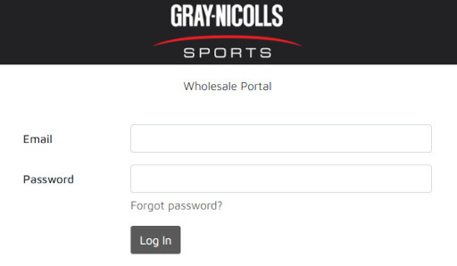 Gray-Nicolls Sports Order Portal