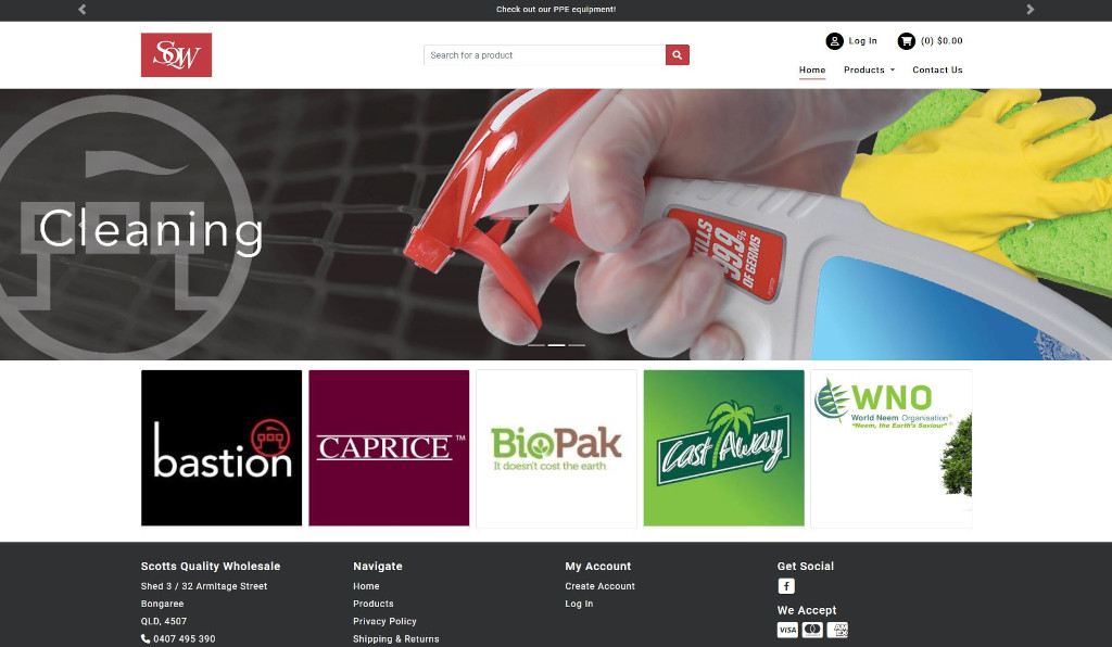 Scotts Quality Wholesale looks to clean up with the launch of their new Straightsell eCommerce Platform webstore