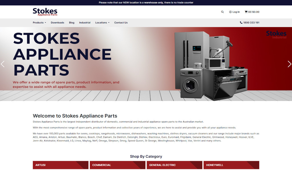 Stokes Appliance Parts