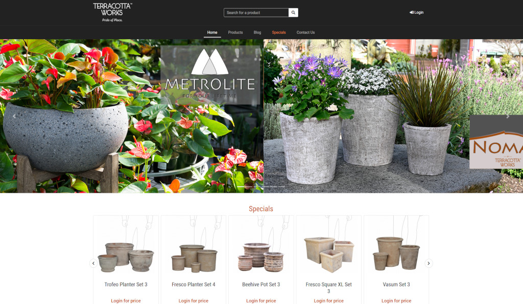 Terracotta Works find their pot of gold with the launch their new SAP Business One integrated Straightsell eCommerce website